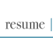 resume